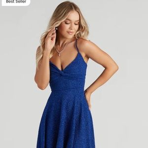 windsor Spectacular Twirl glitter skater dress